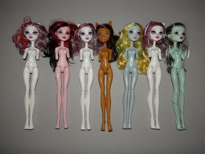 7 Monster High Dolls TLC As Is For Parts 2nd Generation G2