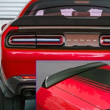 For 2015-2023 Dodge Challenger Trunk Spoiler Wing W/o Backup Camera GLOSS BLACK