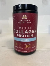 Ancient Nutrition Multi Collagen Protein Vanilla 8.9 Oz Exp 3/28