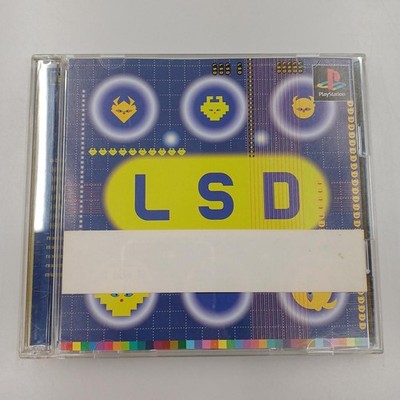 Asmik Ace LSD PS1 Game with Bonus CD, Tested, Well-rare