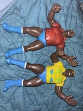 SD Jones WWF Wrestling Superstars 1986 LJN 8" Figure (red Shirt/yellow Shirt)