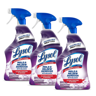 #ad Lysol Mold amp; Mildew Remover Spray With Bleach 32 Oz Pack Of 3 $35.00