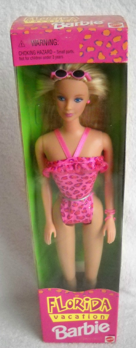 6216 NRFB Mattel Florida Vacation Swimsuit Barbie Fashion Doll | eBay