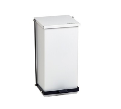 Detecto P-32 White 32 Qt Step-On Can