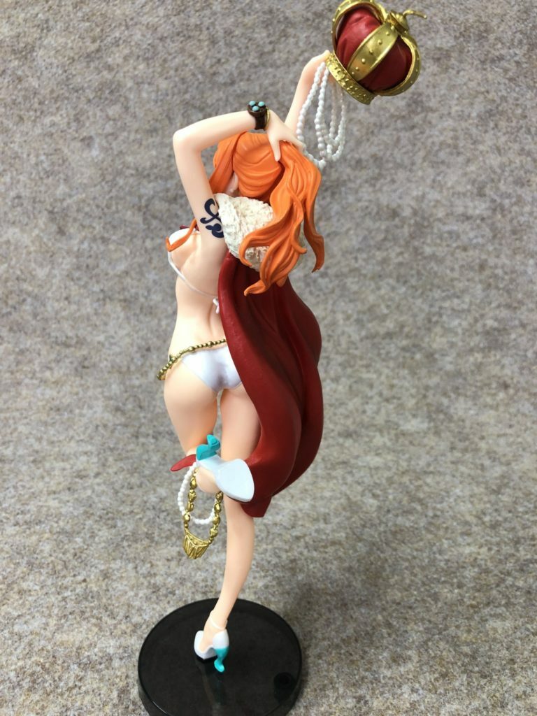 25cm Nami One Piece Stampede Flag Diamond Ship Pvc Figure New Loose One Piece Karibu Travels Collectibles