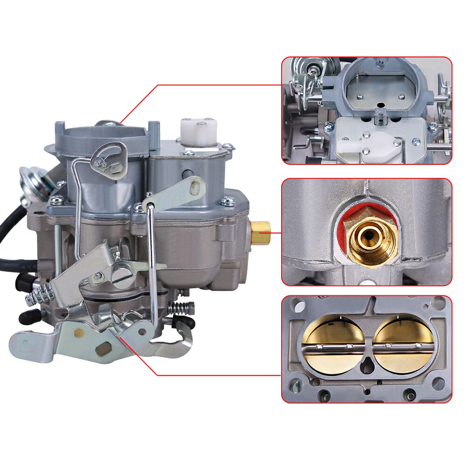 180-6449 For Jeep 2-Barrel BBD 6 CYL 4.2L 258 CJ5 Electric Carburetor Carb - Image 4 of 4