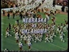 1971 College Football DVD Nebraska  Oklahoma Game for 1 RODGERS PRUITT Free Sh