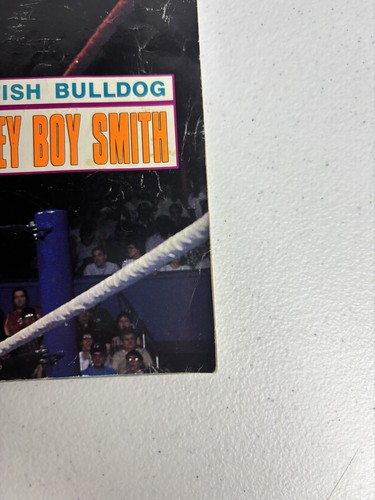 VTG WWF Program 1991 Vol 188 British Bulldog Davey Boy Smith Cover Undertaker - Picture 4 of 8