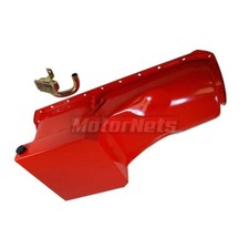 Chevy Bbc Drag Racing Orange Oil Pan 396-454 6 Qts Camaro Caprice Passenger Side
