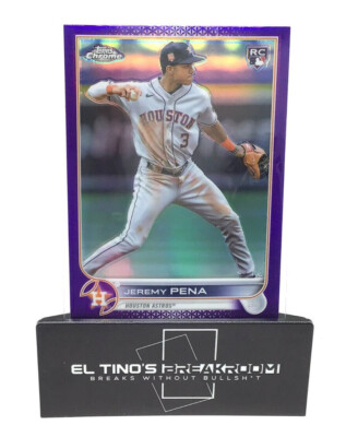 2022 Topps Chrome Update - Purple Refractor - PYC - Buy 5 Cards Get 5 FREE!