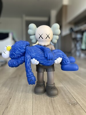KAWS GONE NGV Limited Edition Companion BFF Vinyl Figures Blue