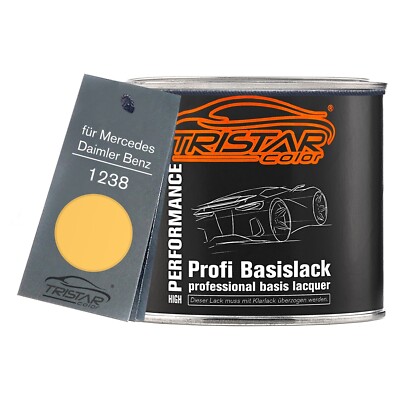 Autolack Dose für Mercedes Daimler Benz 1238 Inkagelb Inca Yellow 0,5L