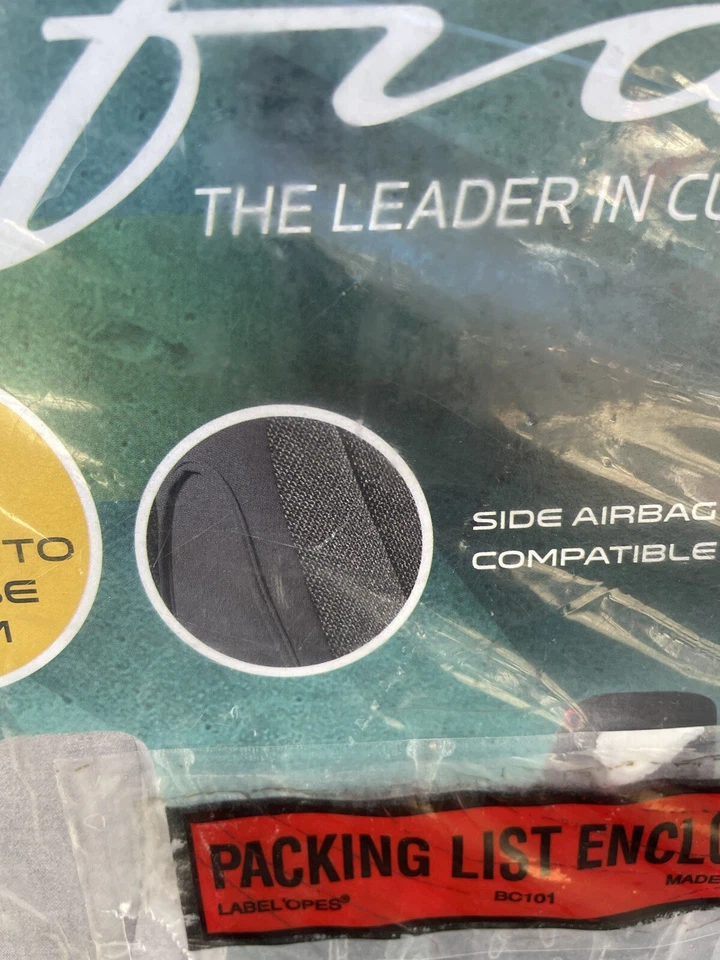 Protector de asiento semi personalizado Fia SP801 NEGRO nuevo sellado se adapta a la foto. Foto 3 de 4