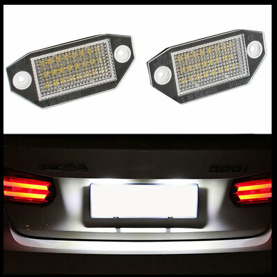 Für Ford Mondeo MK3 III ab 2000-2007 2x 18 LED PREMIUM Kennzeichenbeleuchtung