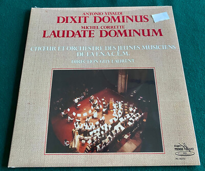 VIVALDI ''Dixit Dominus'' - CORRETTE ''Laudate Dominum'' LP BRANDNEU & VERSIEGELT!!!
