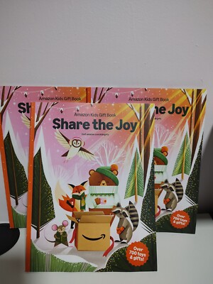 2024 Amazon Kids Gift Book Share The Joy Catalog Christmas Holiday Wish List