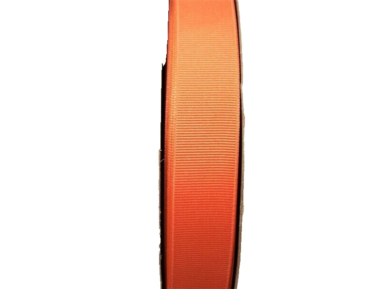 Orange Grosgrain Ribbon 7/8 inch wide x 10 yards Schiff Papaya Crafts Bows B5 - Image 4 of 4