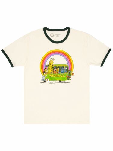 Sesame Street: Bookmobile Unisex Ringer T-Shirt La - Bild 1 von 1