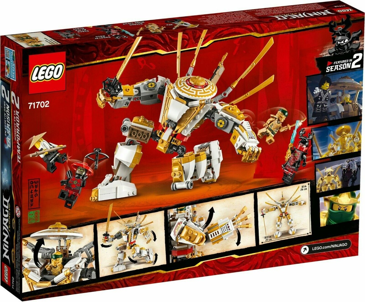 Lego Ninjago 71702 GOLDEN MECH Sensei Wu NEW SEALED | eBay Lego Ninjago 71702 GOLDEN MECH Sensei Wu NEW SEALED | eBay