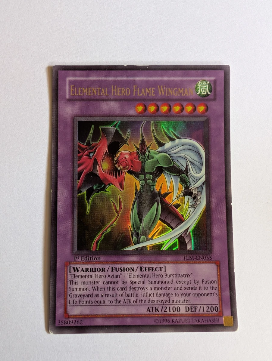 Elemental HERO Flame Wingman Yu-Gi-Oh! TCG Individual Trading Card