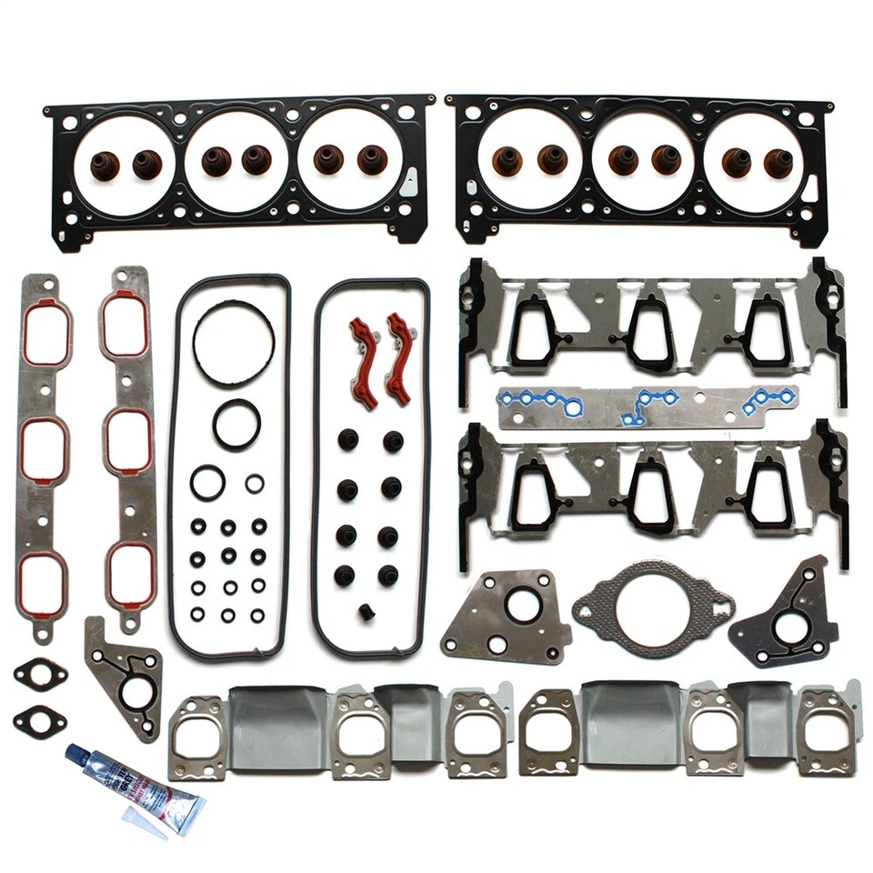 Juegos de juntas de culata para 06-11 Chevrolet Impala Malibu Pontiac G6 3,5 L 3,9 L OHV 12 V Foto 3 de 4