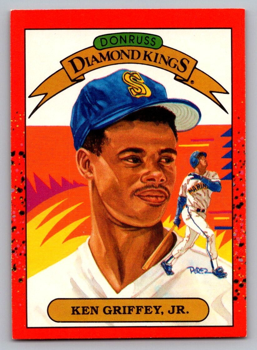 1990 Donruss - Diamond Kings Ken Griffey Jr #4