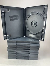 10x Authentic Blockbuster Empty Standard Single Disc DVD Replacement Cases