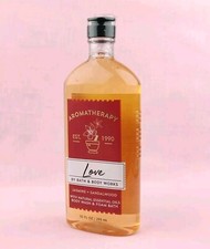 Bath  Body Works Aromatherapy Love Jasmine Sandalwood Body Wash 10 oz Bottle