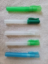 Plastic Spray Pen 10ml / Bottles w/ clip / Refillable / Atomizer / Travel Bottle