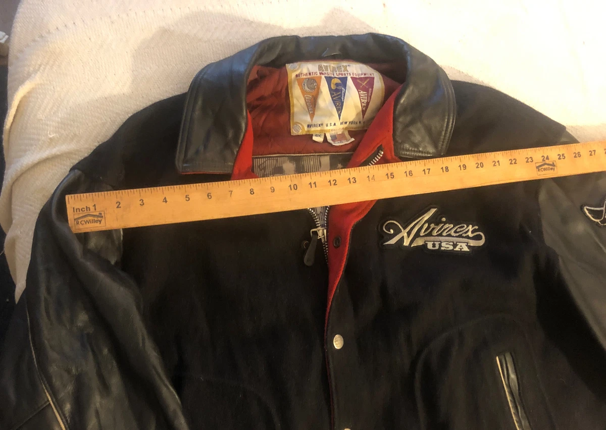 Avirex varsity shop jacket