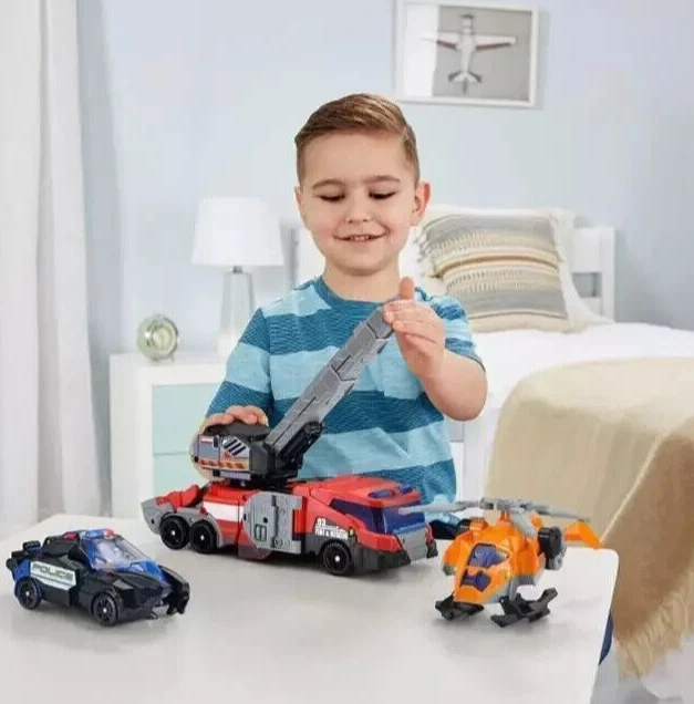 Rescue Rex Vtech Switch & Go® 3 en 1 T-Rex Dinosaurio Multi-Vehículo Edades 4-8 Foto 4 de 4