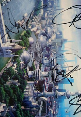 IRON MAIDEN RARE BRAVE NEW WORLD 2LP PICTURE DISC HAND SIGNED BY