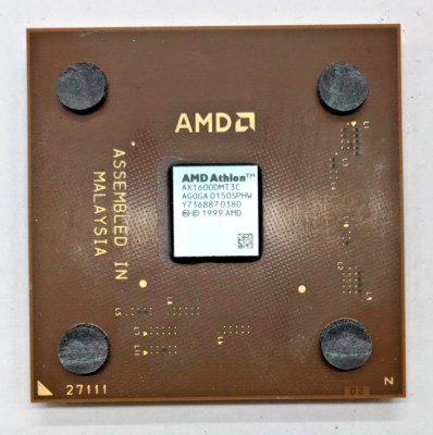 AMD ATHLON XP 1600+ AX1600DMT3C AGOGA - 1,4GHz - Socket A (Socket 462) #1348