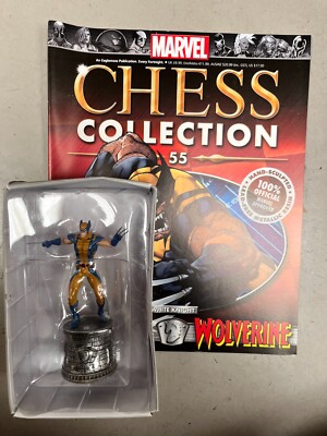 Marvel The Chess Collection Ausgabe 55 Wolverine Eaglemoss Modellfigur + Magazin