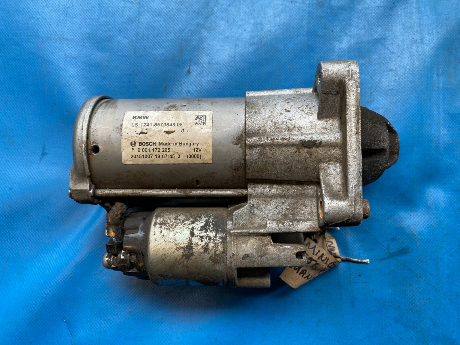 BMW Mini One D/Cooper D/SD Diesel Starter Motor (8570848) F54/F55 