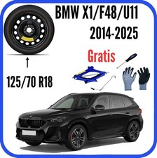 Ruotino di scorta 18" BMW X1 U11 5-Loch Wagenheber Handschuhe 125/70R18 R18