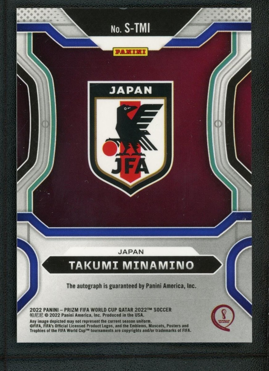 2022 Panini Prizm World Cup Qatar - Signatures Takumi