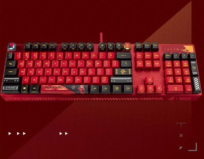 Asus ROG Strix Scope RX EVA -02 ROG Strix Scope RX EVA Edition Gaming Keyboard - Image 3 of 4