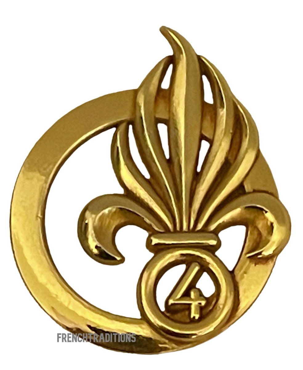 Insigne Légion étrangère 4° REI – Compagnie Saharienne Algérie – Original 1950-60