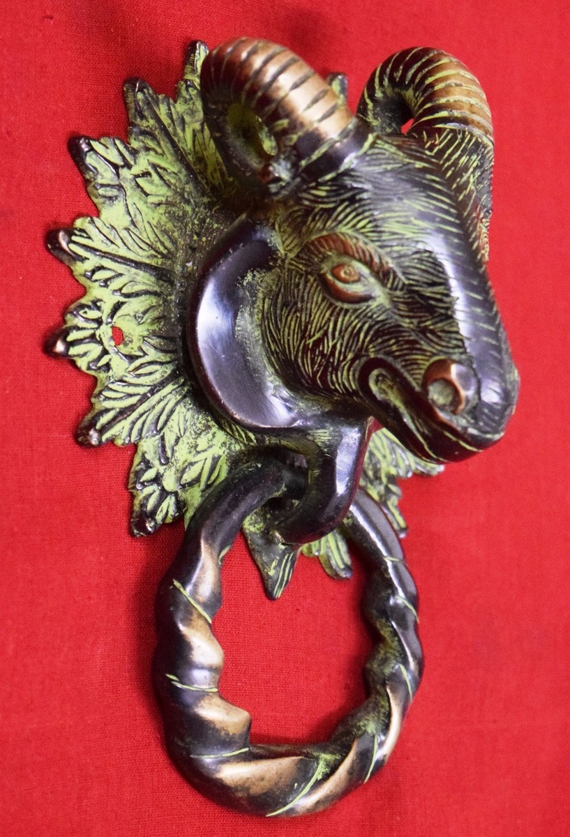 あ*ー様 THE KNOCKERS(ザ・ノッカーズ)15アイテムセット Traditional Style Solid Brass Front Door Knocker 8