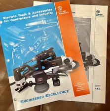Chicago Pneumatic AEG Electric Tools & Accessories Catalog 1993 Net Price List