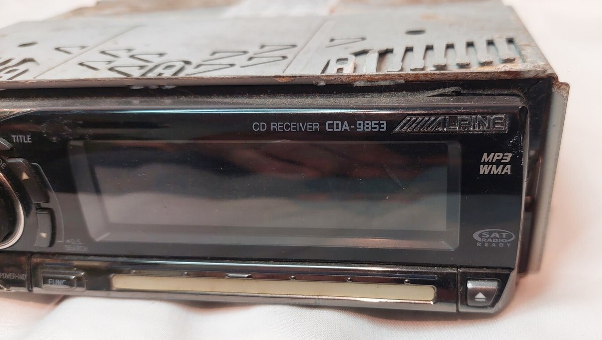 carrozzeria TS-X600&ALPINE CDA-9853 当時物