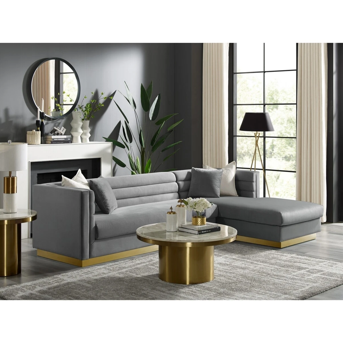 Modern square on sale arm sofa