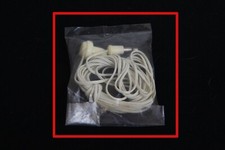 NEW White Wired Ear Buds 3.5mm Plug FREE SHIPPING NOS.