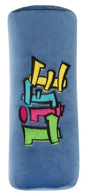 WALSER Schlafkissen Graffiti Kinder-Autokissen ab 5 Jahren, Gurtkissen, Gurtschoner