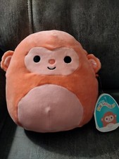 NEW Elton The Monkey Orange 8 inch Squishmallow New With Tags 8" Squishmallows