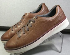 259053 PF50 FOUST MEN SHOE SIZE 9 M TAN LEATHER LACE UP BY JOHNSTON & MURPHY