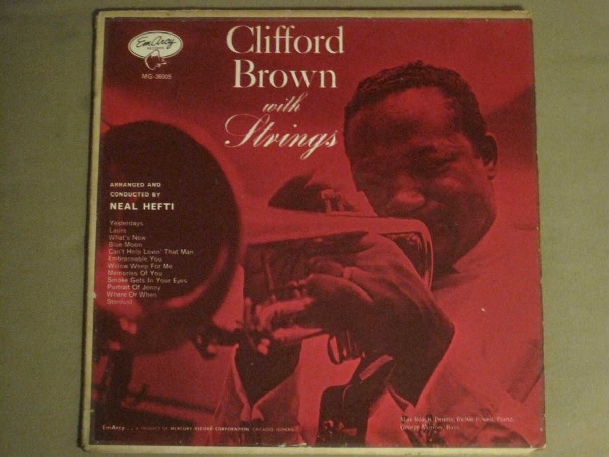 CLIFFORD BROWN WITH STRINGS LP OG '55 EMARCY MG-36005 NEAL HEFTI