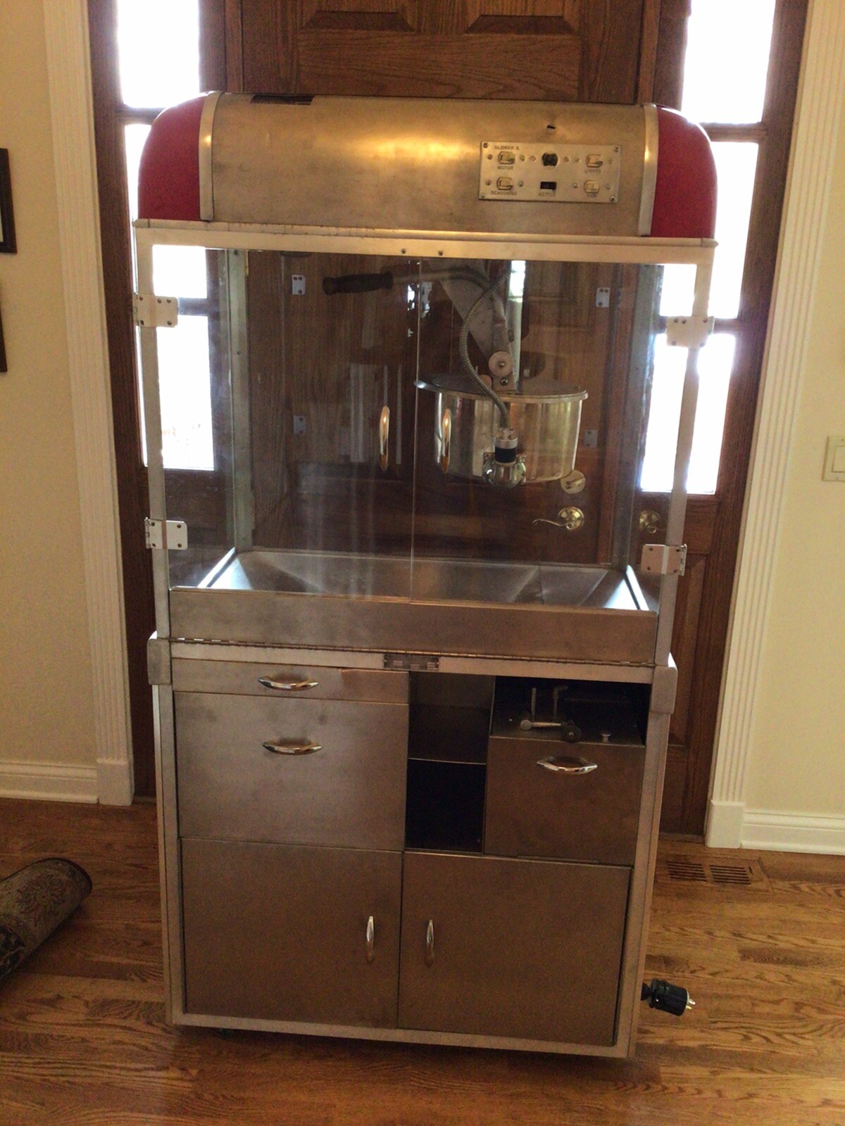 Vintage 1940’s Manley Popcorn Machine 90 Restored eBay
