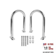 Highway Crash Bar Side Saddlebag Protection Engine Guard Replacement for Chrome